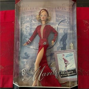 Barbie Marilyn Monroe in Gentlemen Prefer Blondes, NIB, 1997
